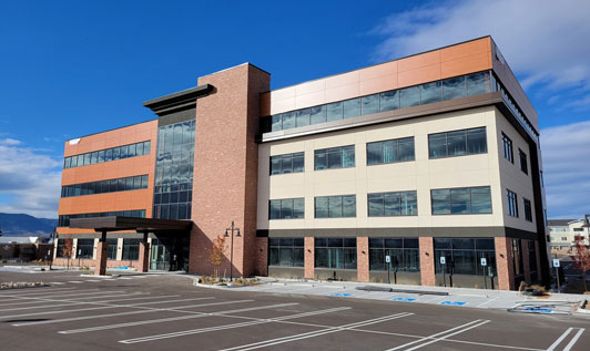 External view of Interquest Office Medical Building, at 1370 Interquest Pkwy