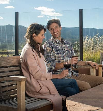 Couple at interquest marketplace